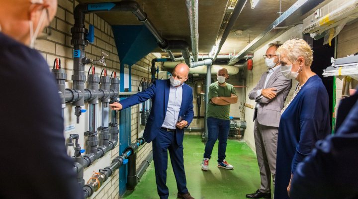 Bifipro installation in Okura Amsterdam hotel to prevent lelegionellosis outbreaks
