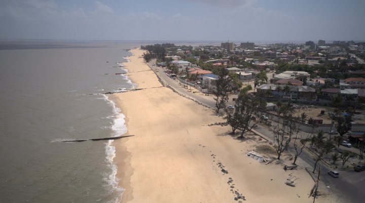 Coast at Beira, Mozambique