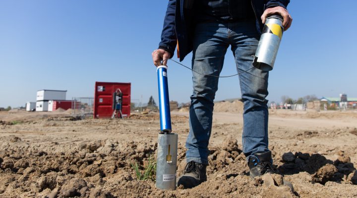 Monitoring of the groundwater level