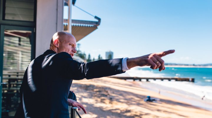 Dutch international water envoy Henk Ovink during a trade mission in Australia