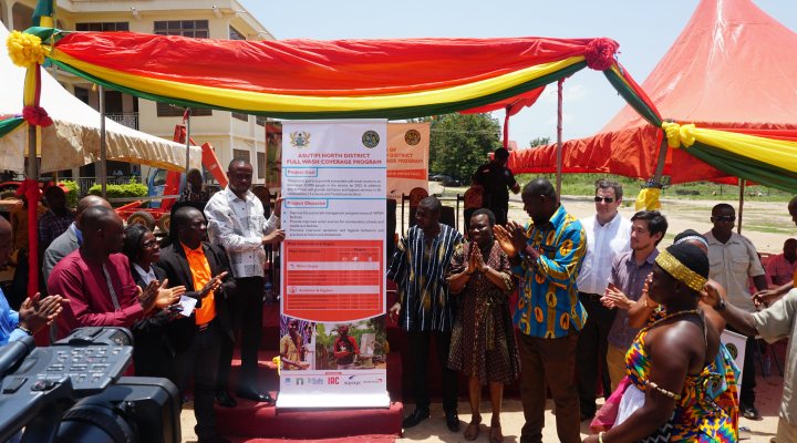 Launch of the Asutifi North District Ahonedia Mpumtuo (ANAM) initiative in Ghana