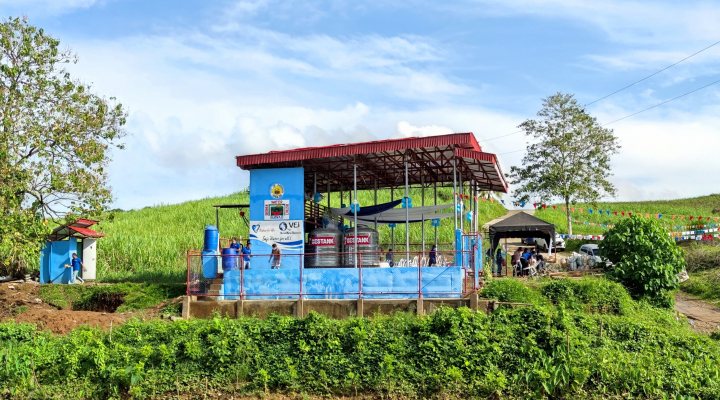 Water treatment facility for the villages of San Jose and Bugay, the Philipines