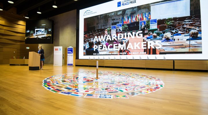 Cermony Luxembourg Peace Prize 2021