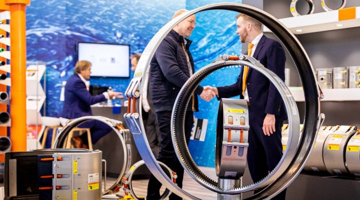 Exhibitor at the Aquatech Amsterdam trade fair in 2019