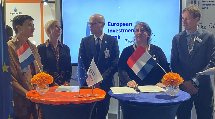 World Water Forum Dakar EIB and Dutch Governement Water Sector Fund
