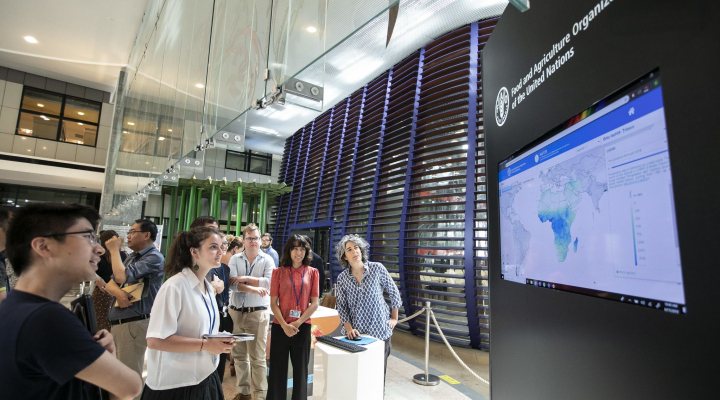 Showcasing WaPOR water data portal