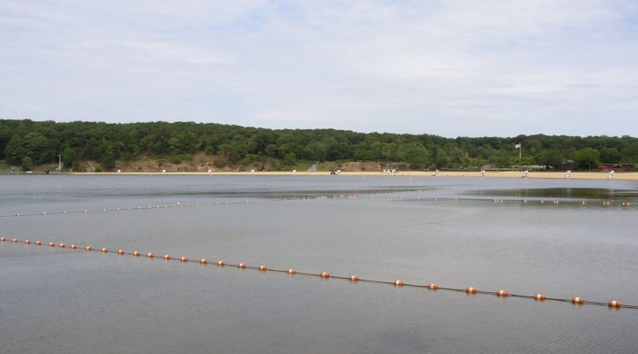 Lake Welch in Harriman State Park, New York State