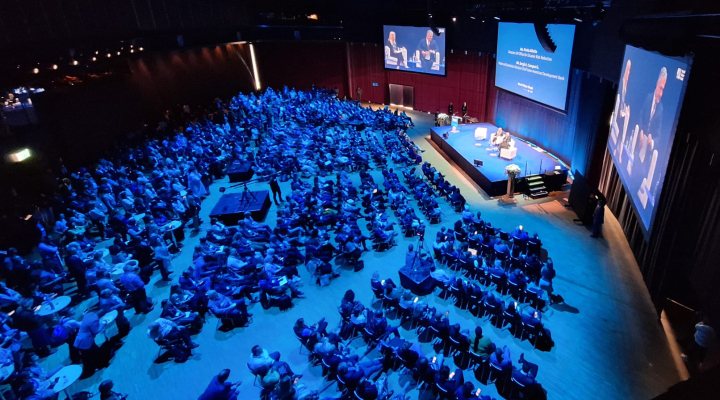 Opening Session of the Stockholm World Water Week 2023. Photo: Netherlands Water Partnership