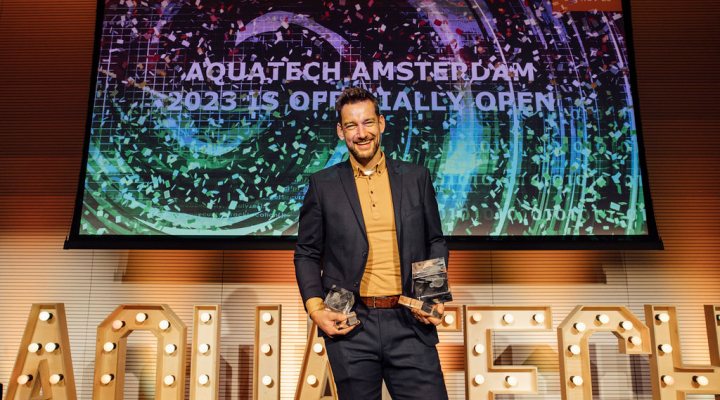 Simon Grasman, Chief Technology Officer at REDStack BV. Photo: Aquatech - RAI Amsterdam