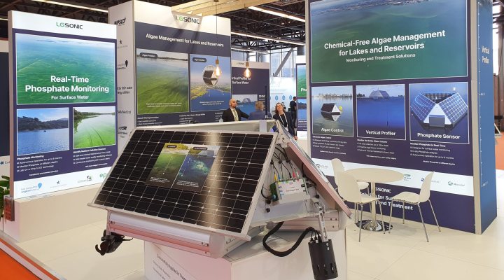 LG Sonic's technology at Aquatech Amsterdam 2023.