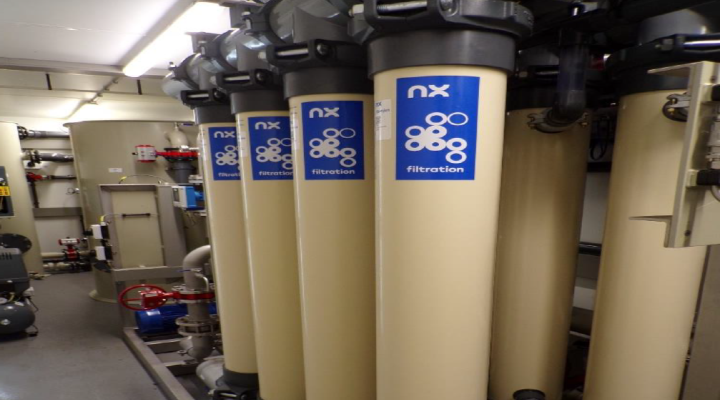 Example Hollow Fiber Nanofiltration unit installed in a container. Photo: Nijhuis Saur Industries / NX Filtration
