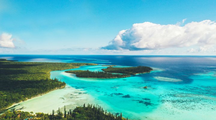 Photo of a beach area in New Caledonia