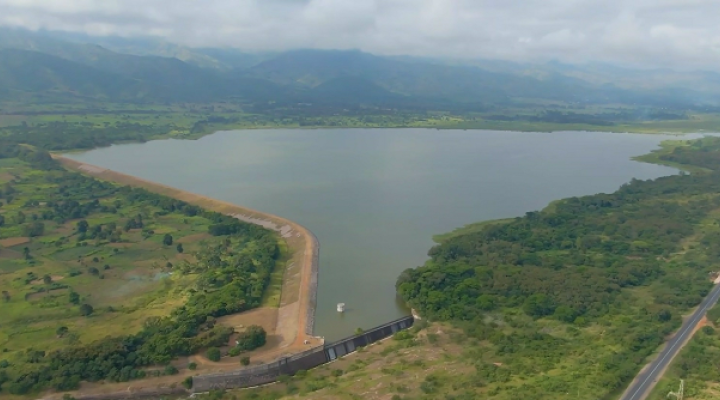 Overview of the Mindu Dam, Tanzania. Photo: FarmTree