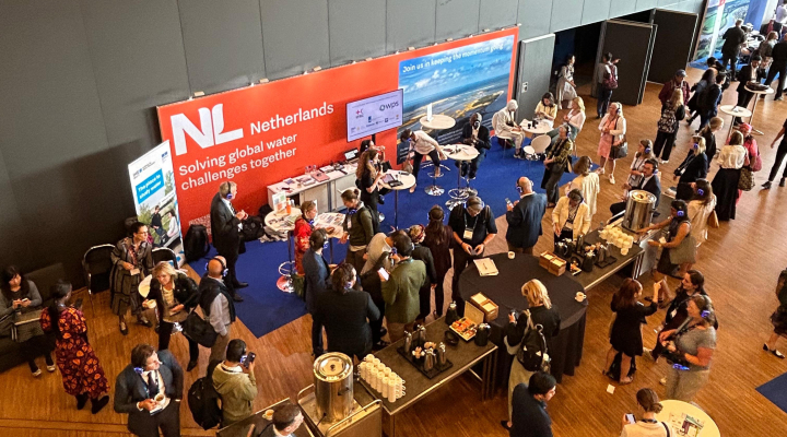 Netherlands Pavilion, Stockholm World Water Week 2024.