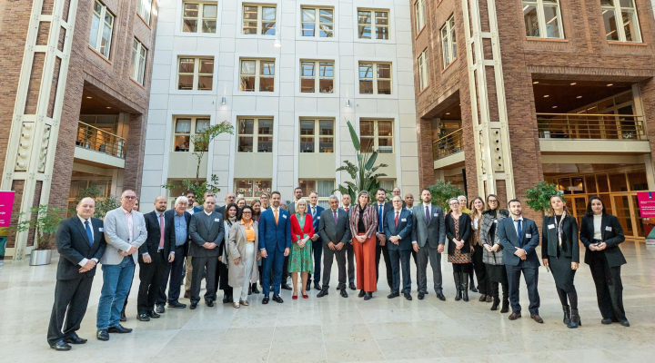 Rio Grande do Sul's delegation at the Netherlands Enterprise Agency. Photo: NBSO Porto Alegre