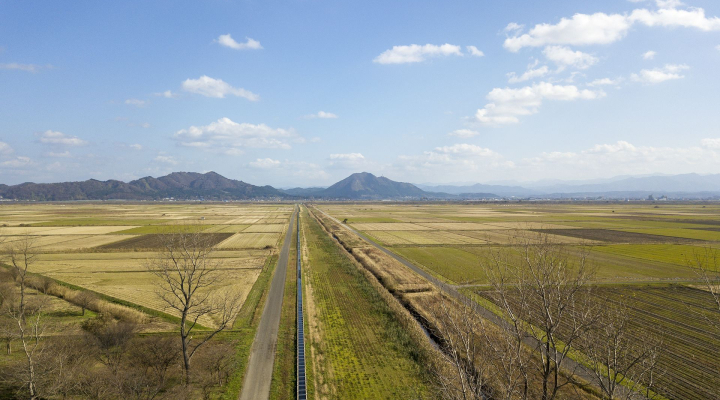 Waterworks – Hachirogata Lake. Image courtesy of Luuk Kramer