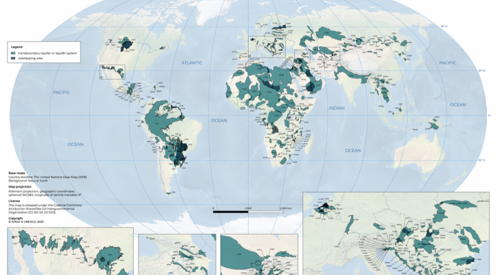 Transboundary aquifers of the world - 2025