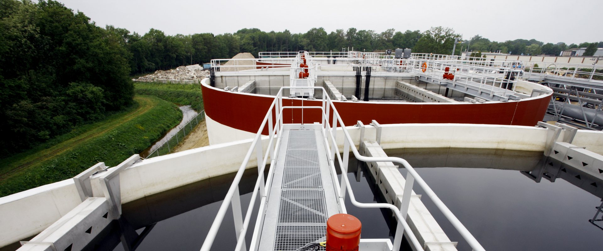 Nereda treatment plant in Epe, The Netherlands
