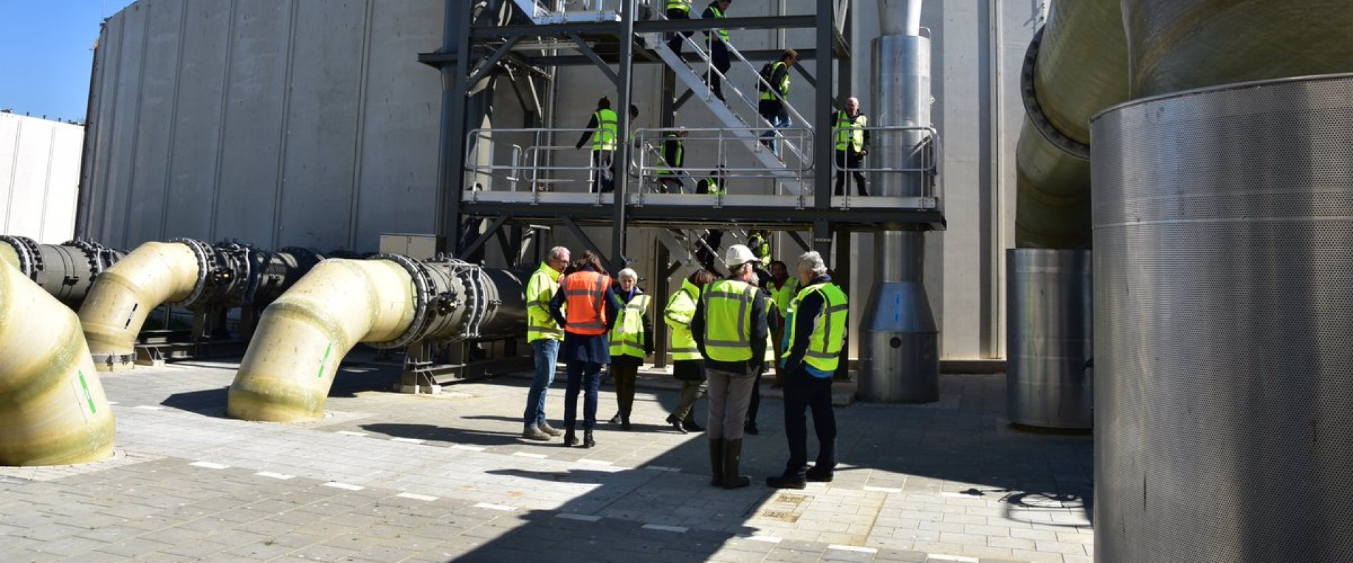 WWTP plant in Utecht, the Netherlands