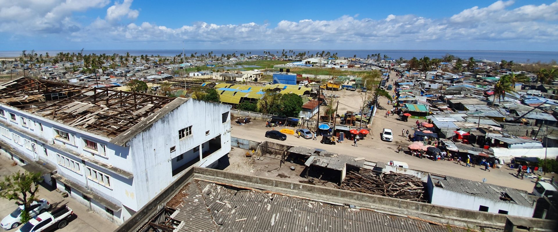 Beira after cyclone Idai hit the city