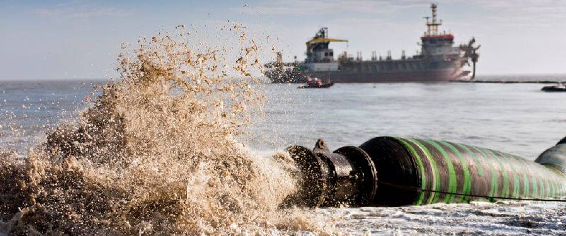 Dredging work of Royal Boskalis