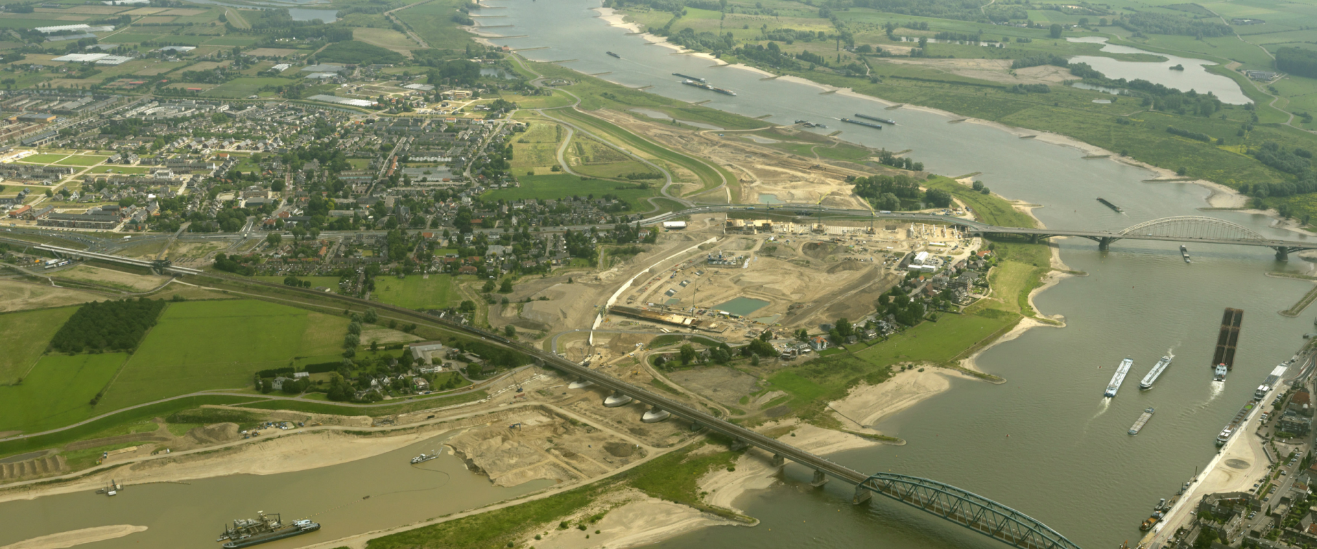 Room for the River project near Nijmegen