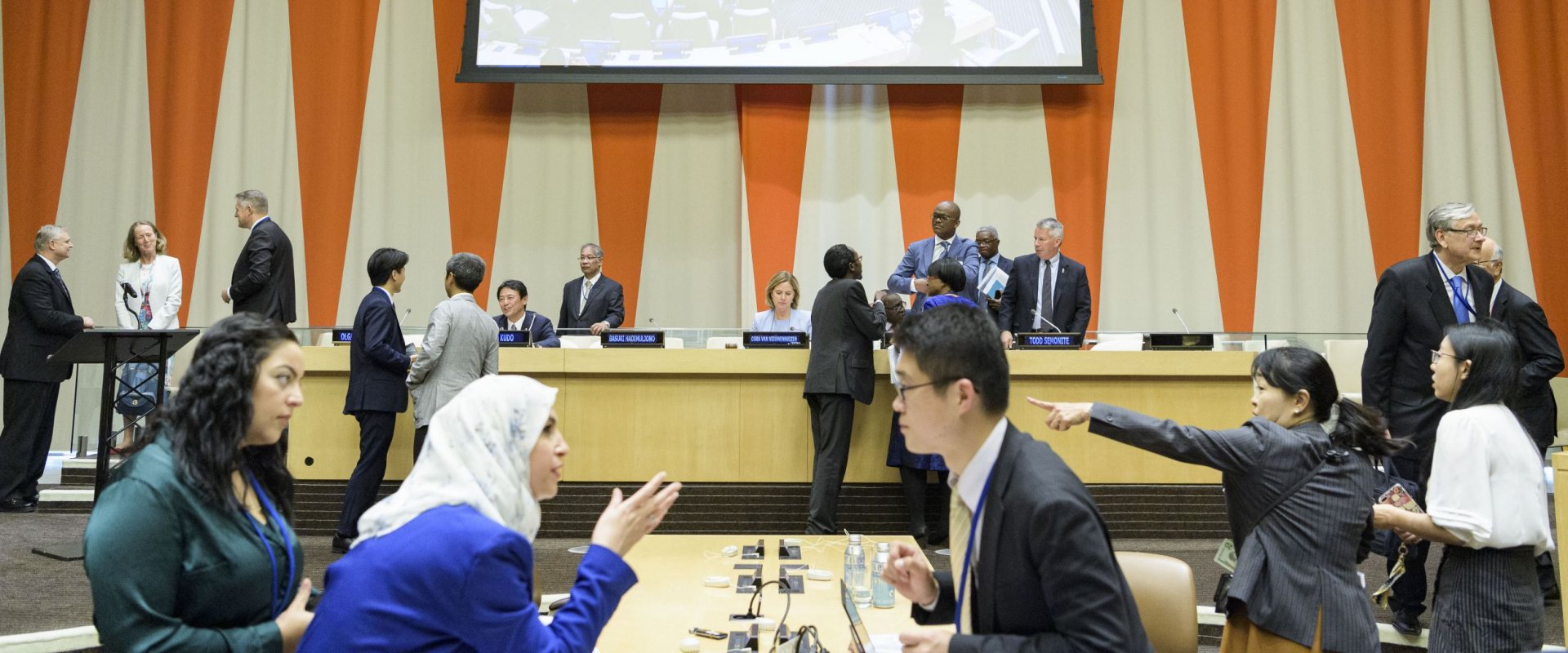 UN meeting of HELP