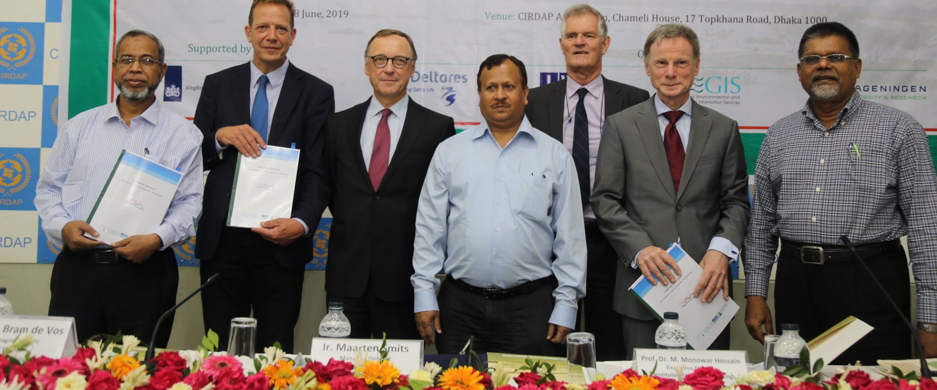 Signing ceremony Bangladesh Deltaplan 2100