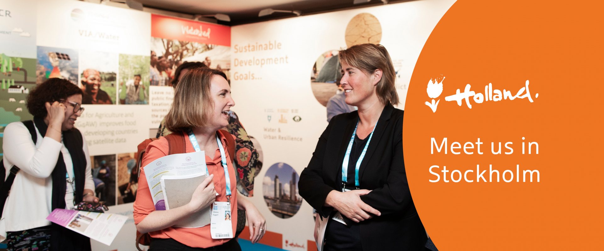 Holland pavilion at World Water Week 2018