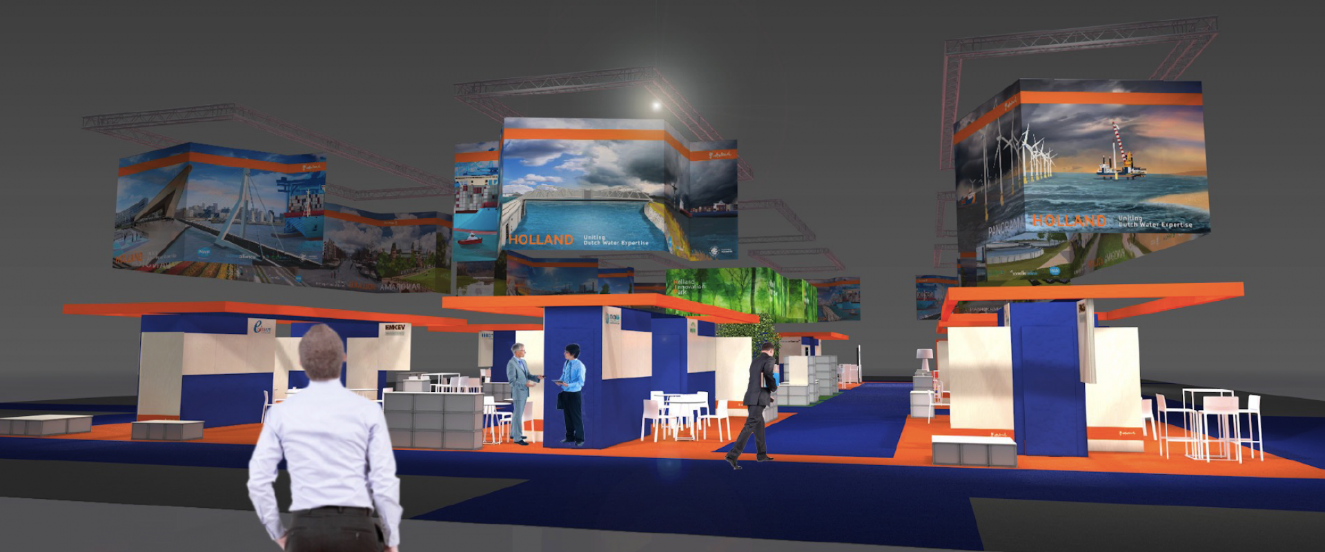 Design of the Holland Pavilion at Aquatech Amsterdam 2019