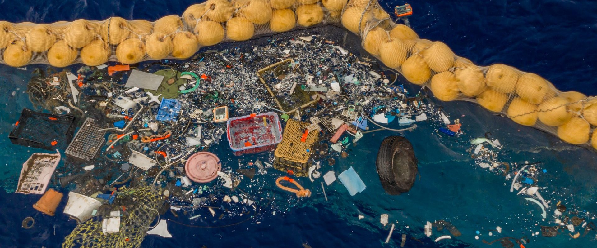 The first real plastic collected by The Ocean Cleanup in the Pacific Ocean