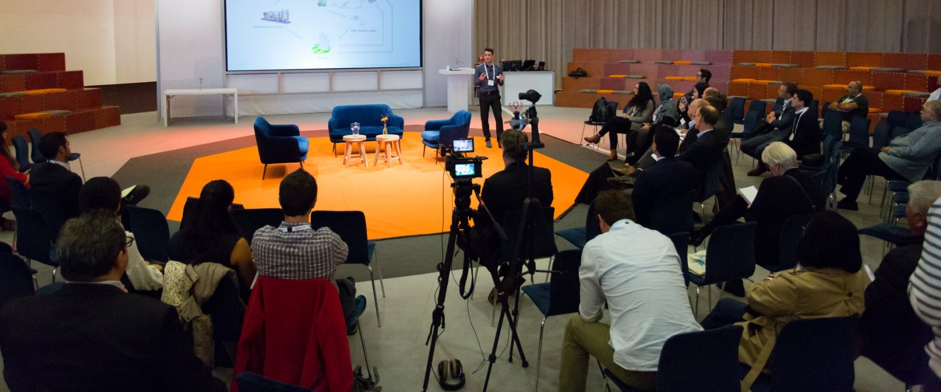 Brains for brine challenge at Amsterdam international water week 2019 in Amsterdam