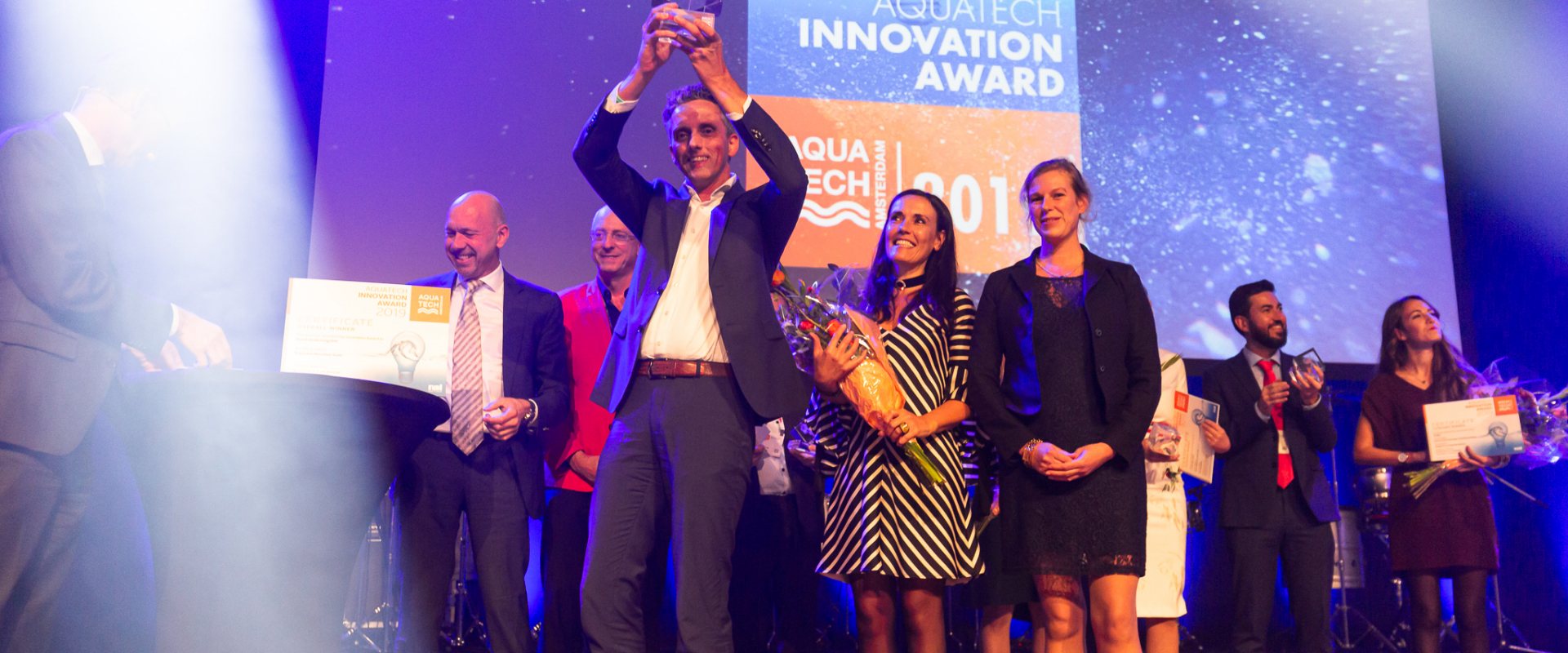 Winners of the Aquatech innovation award 2019