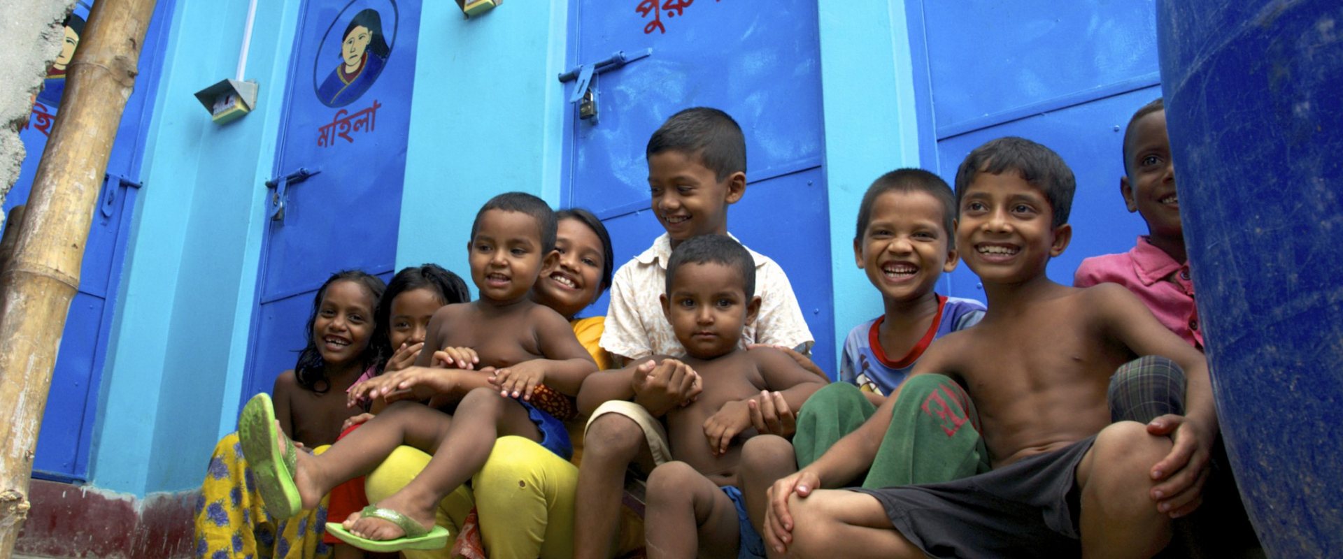 Toilet block in Dhamalkot, Nepal