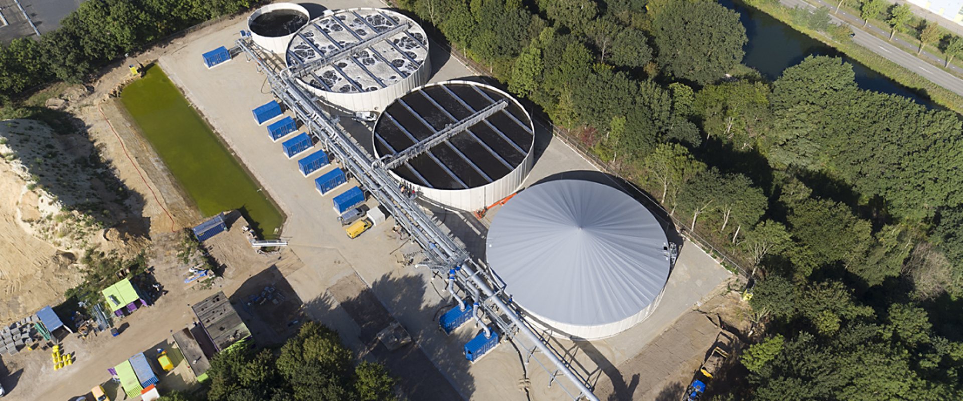 Aerial of WWTP Weert