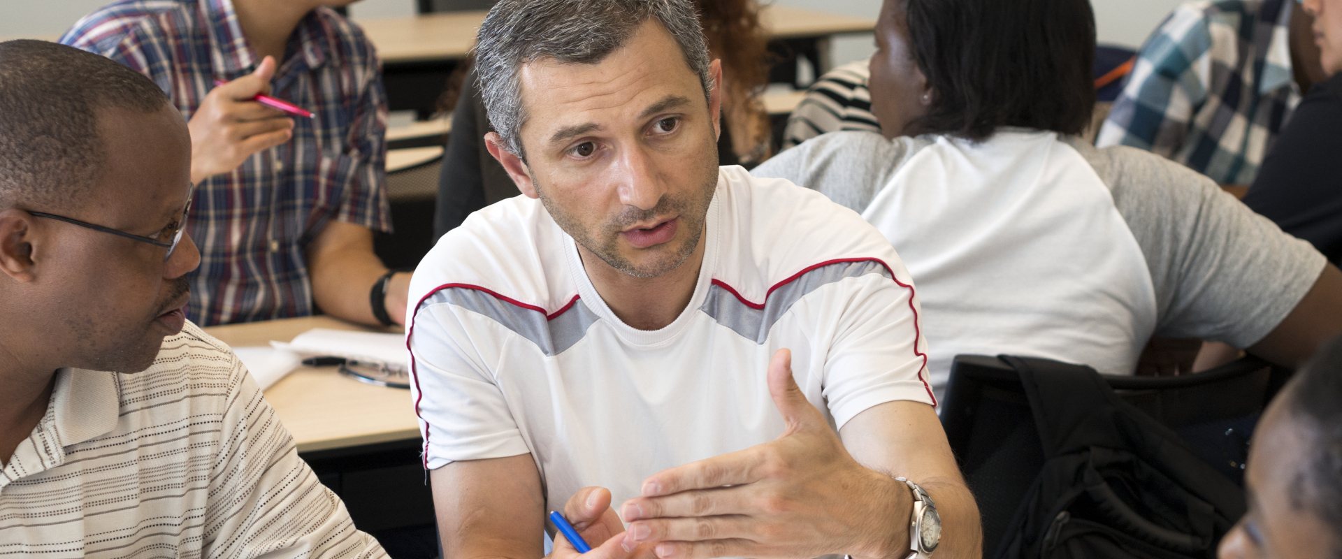 Active learning by students at IHE Delft, the Netherlands