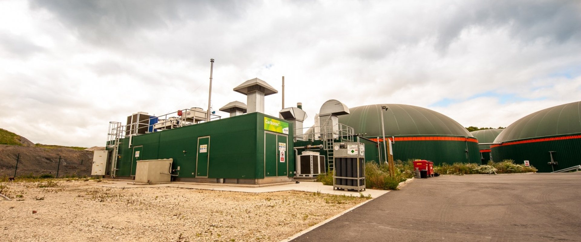DMT upgrade installation for biogas