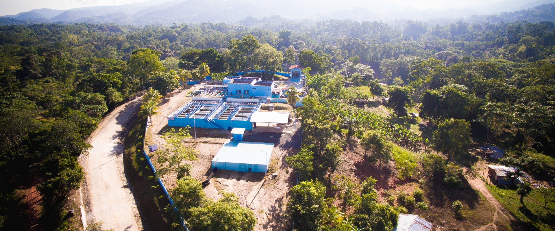 Water treatment plant of Empresa Aguas de Puerto Cortes, Honduras