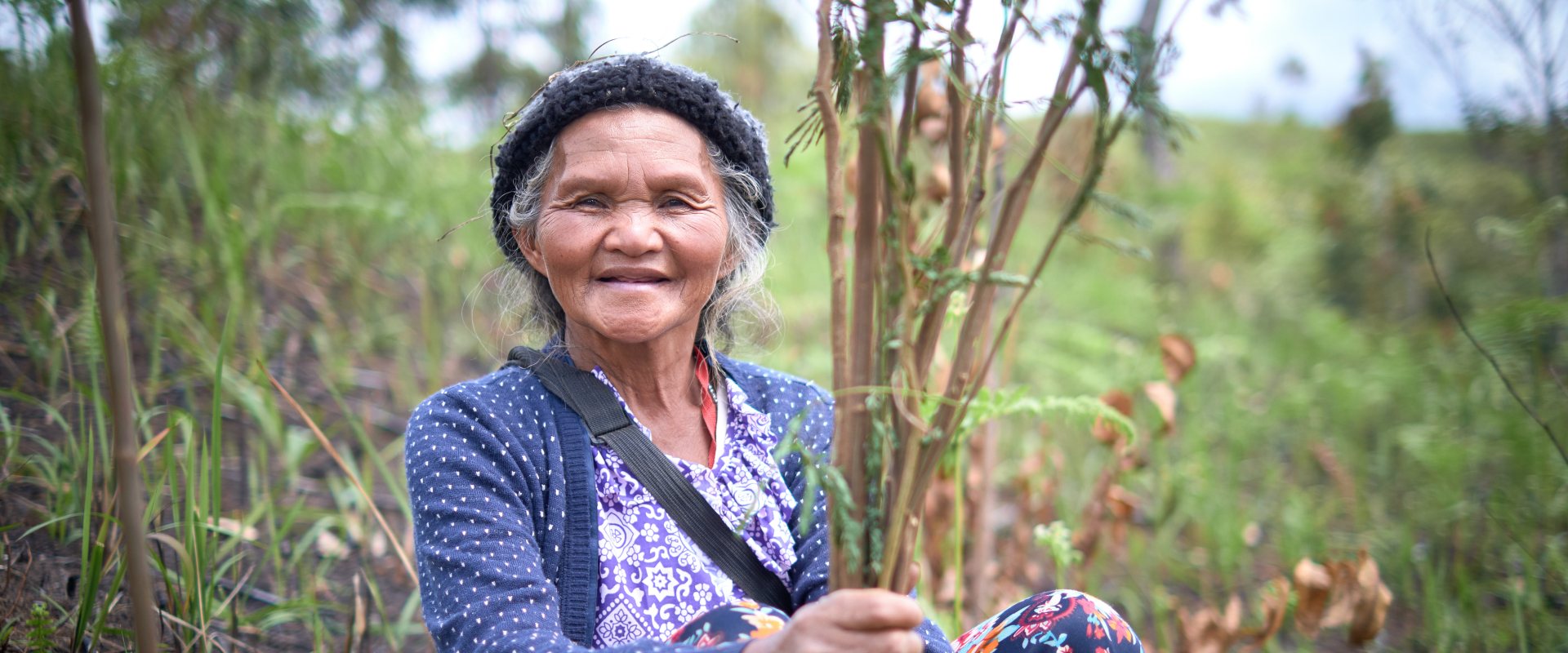 Linda Deconlay of the Philippine, one of the participants in the Ridge to Coast project