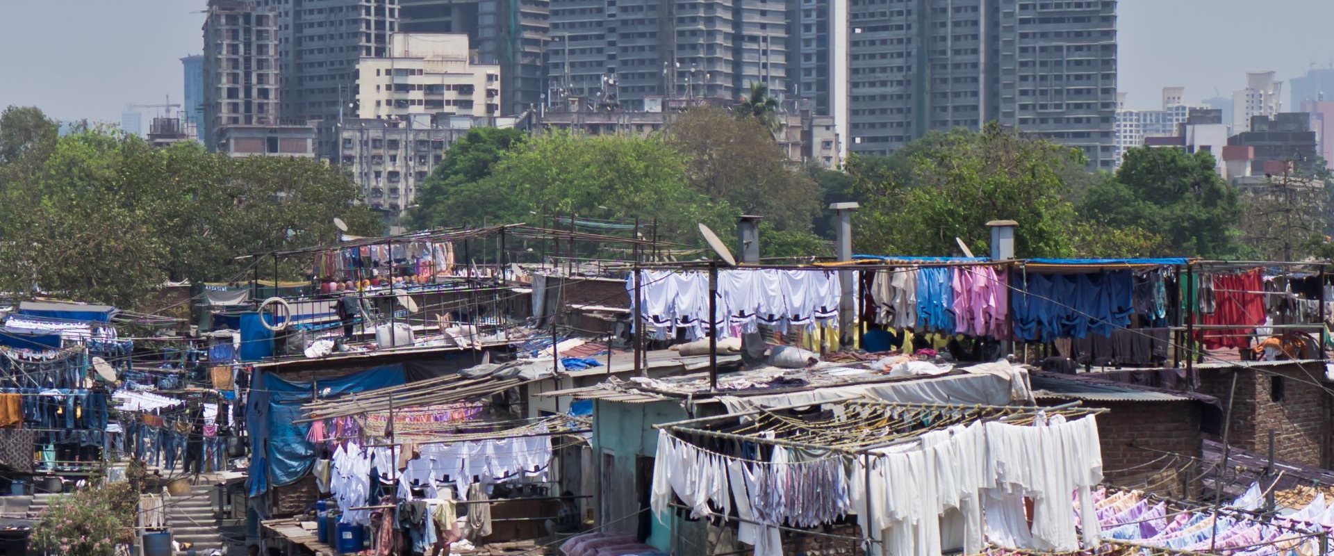 Skyline of Mumbai, India