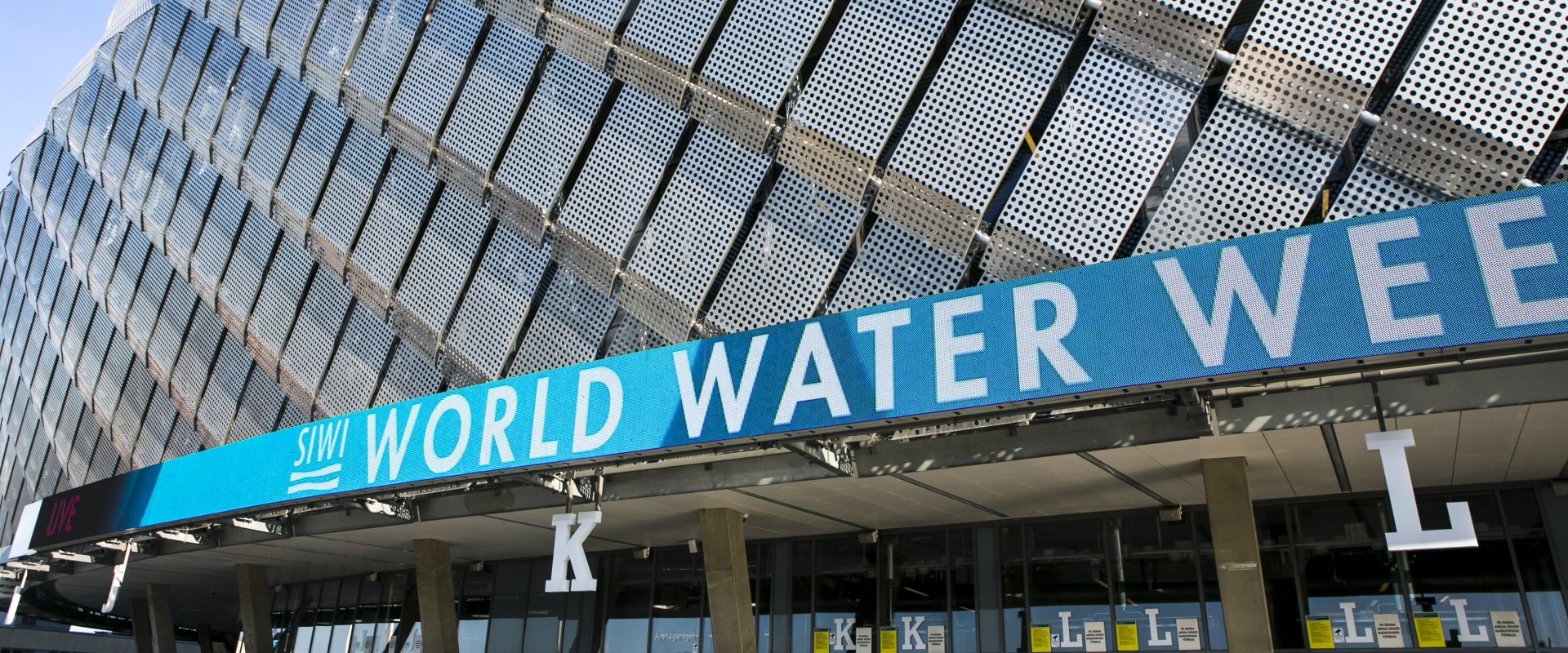 Tele Arena was the venue of Stockholm world water week in 2019