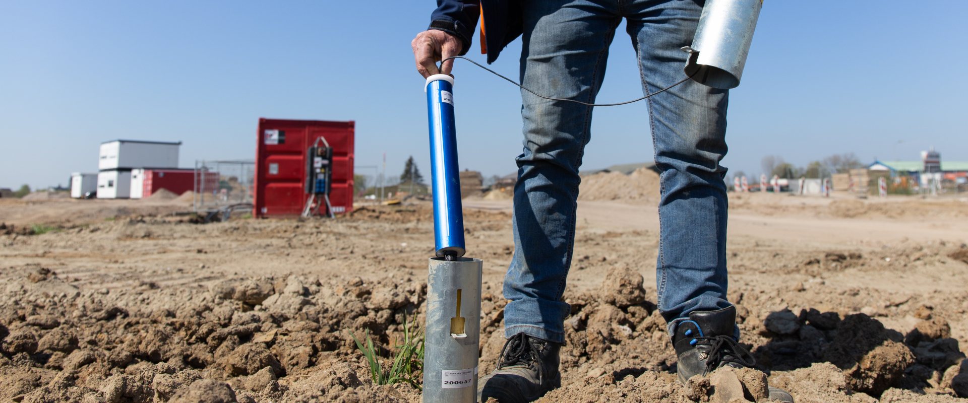 Monitoring of the groundwater level