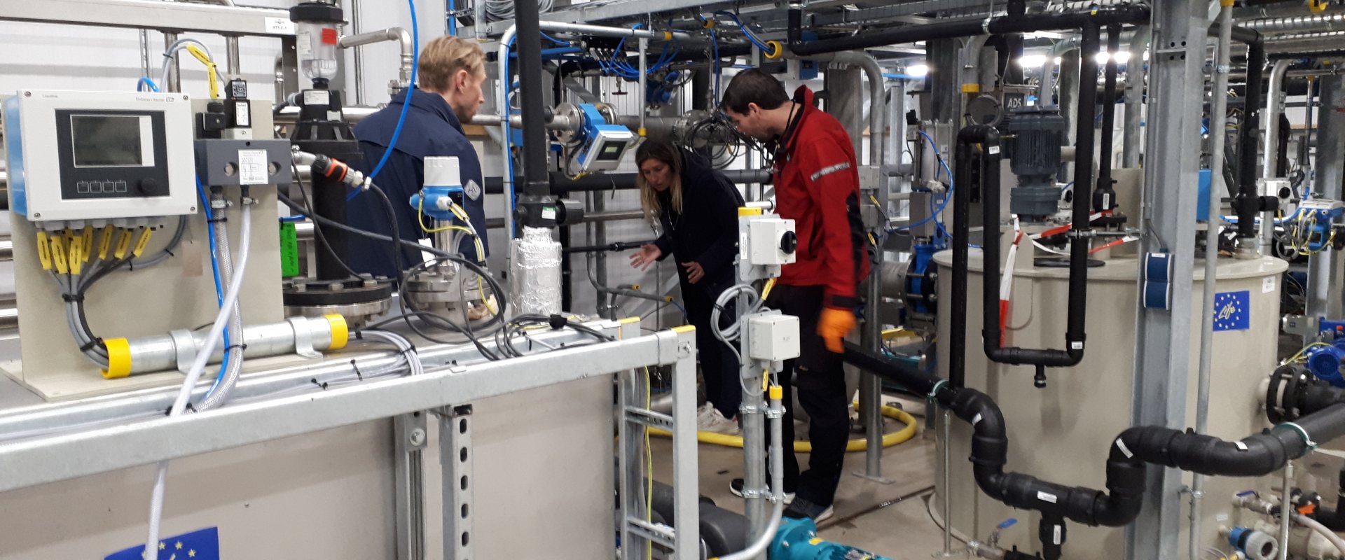 Facility to produce Kaumera biopolymer from waste water at wwtp Epe, the Netherlands