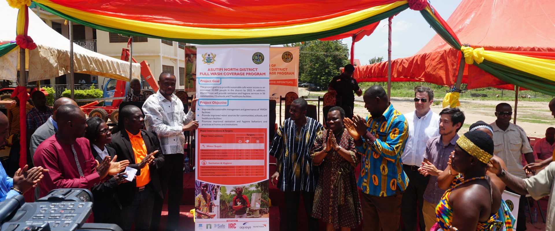 Launch of the Asutifi North District Ahonedia Mpumtuo (ANAM) initiative in Ghana