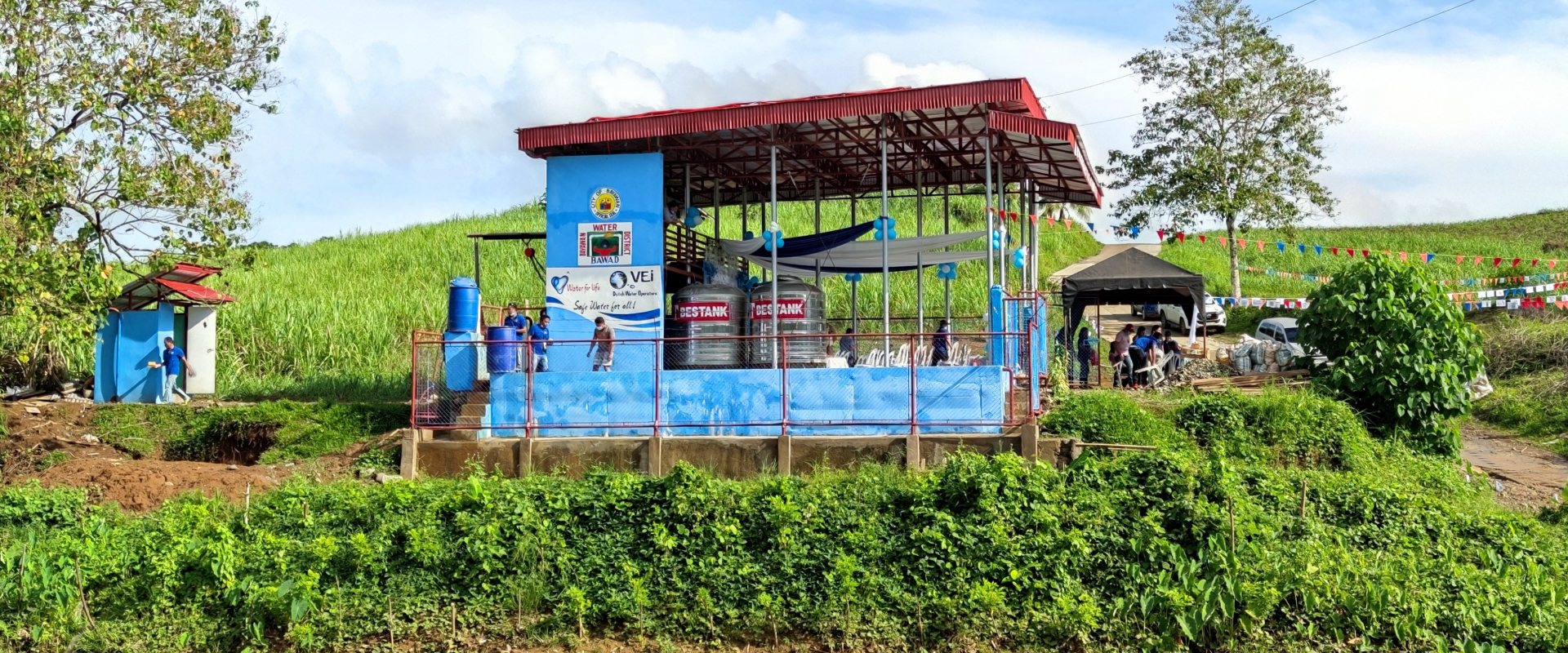 Water treatment facility for the villages of San Jose and Bugay, the Philipines