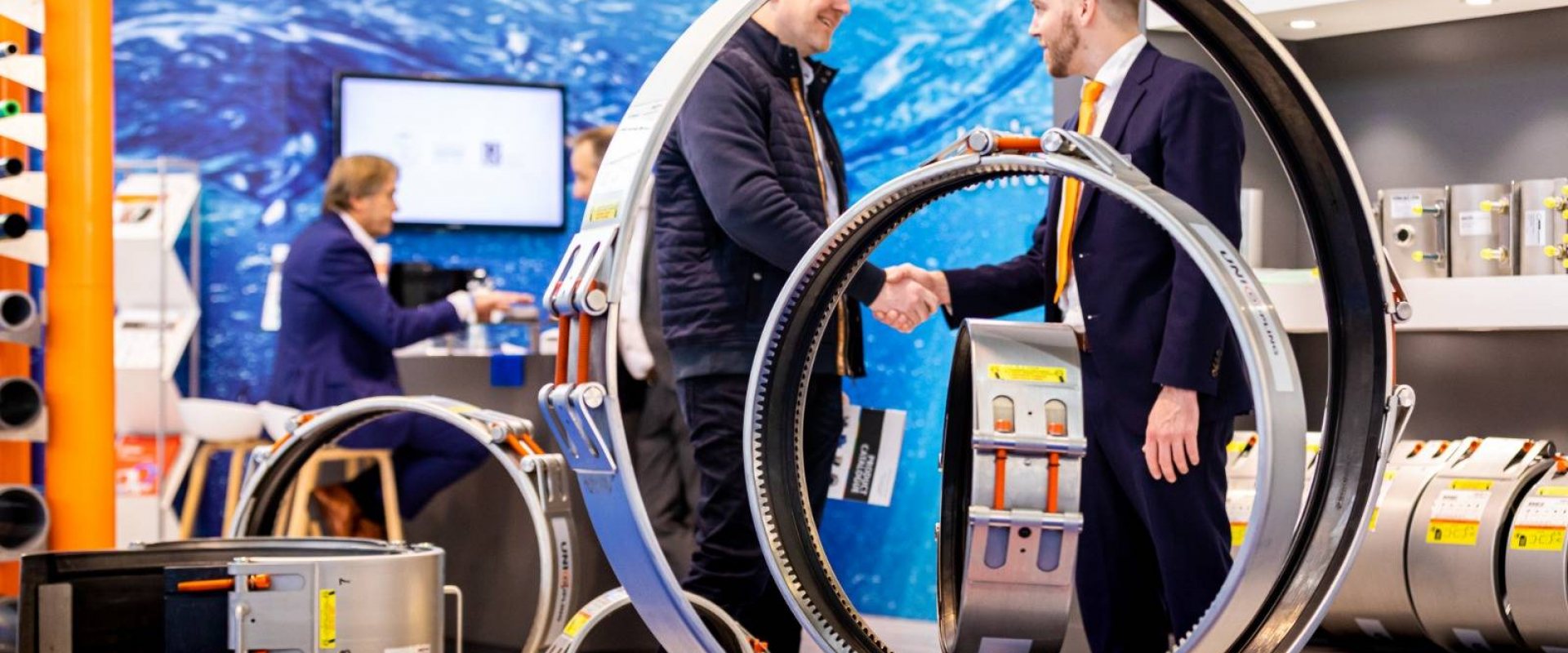 Exhibitor at the Aquatech Amsterdam trade fair in 2019