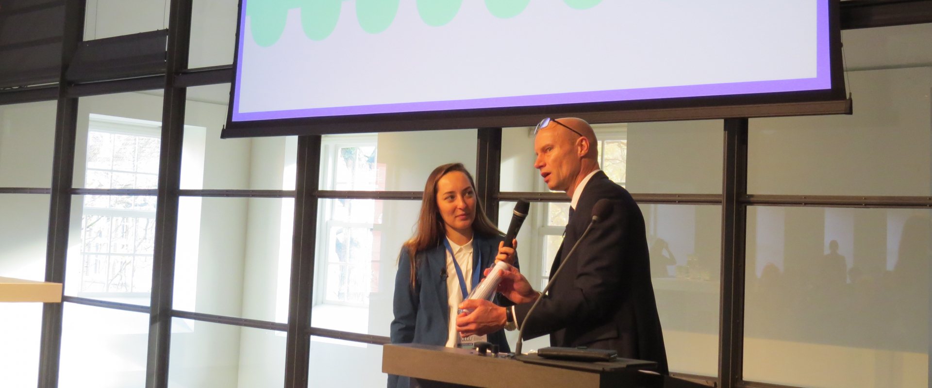 Dutch special water envoy Henk Ovink at the Amsterdam International Water Week on 4 November 2021