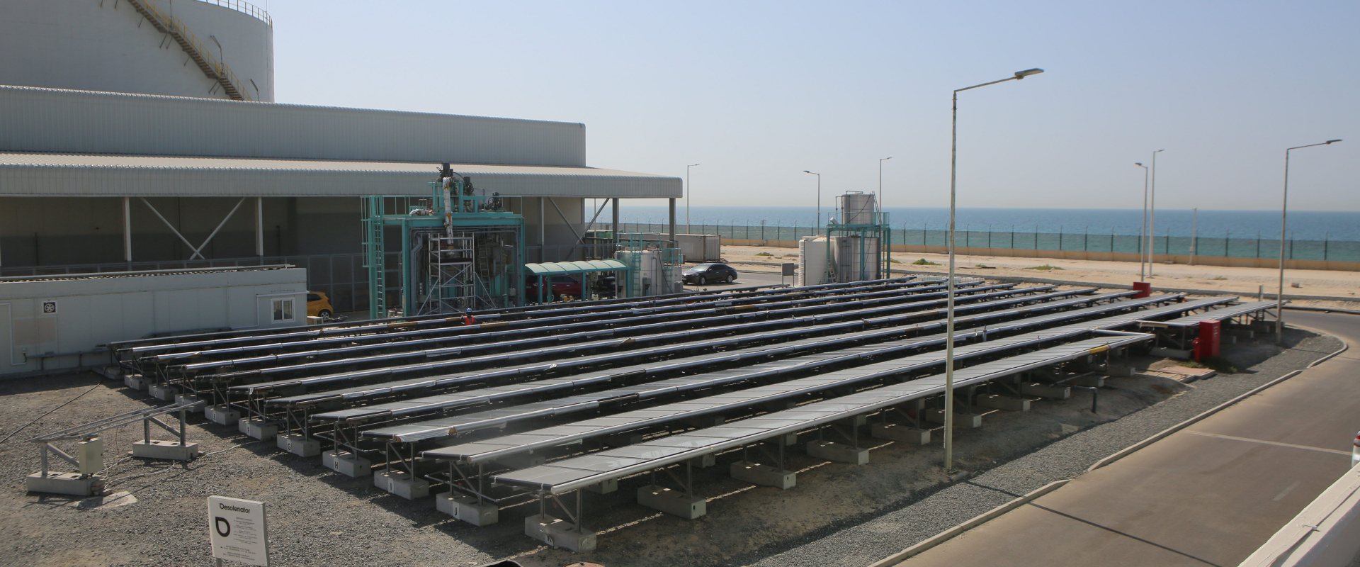 Desolenator solar panels