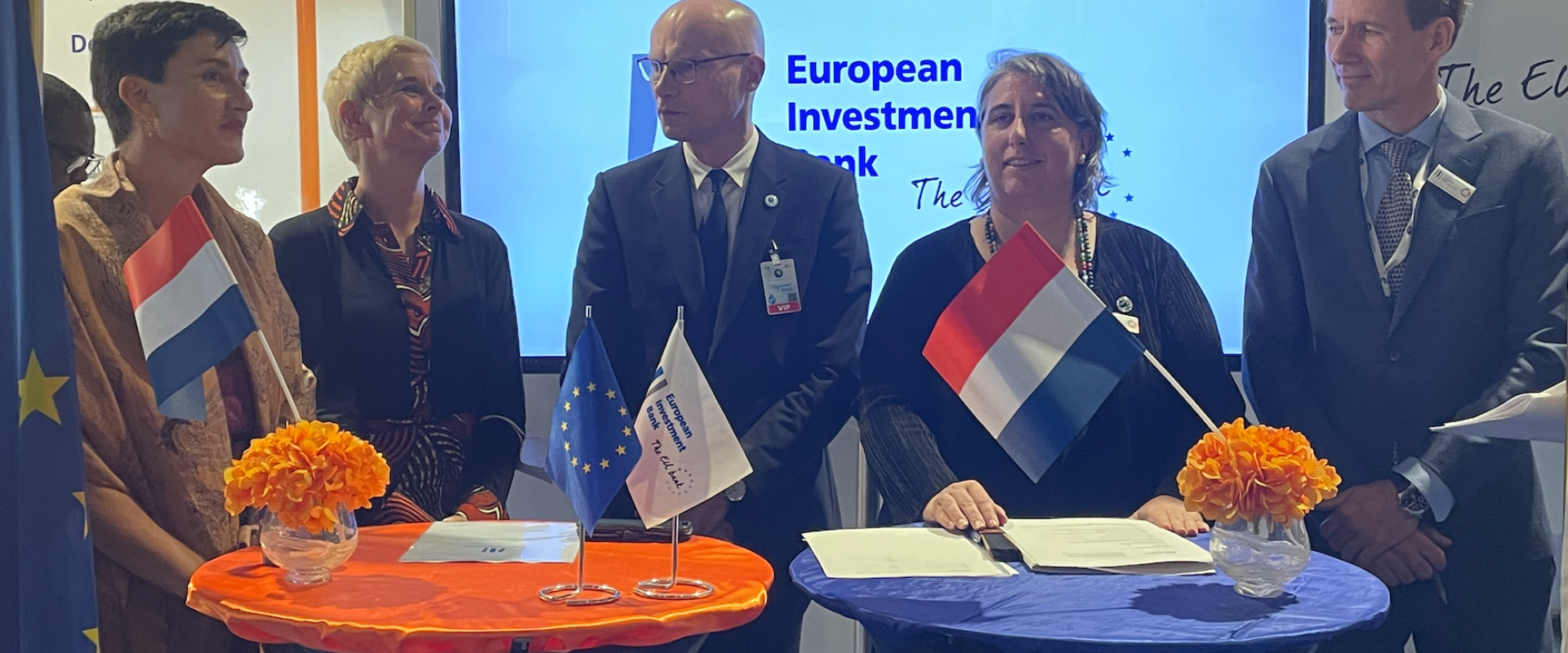 World Water Forum Dakar EIB and Dutch Governement Water Sector Fund