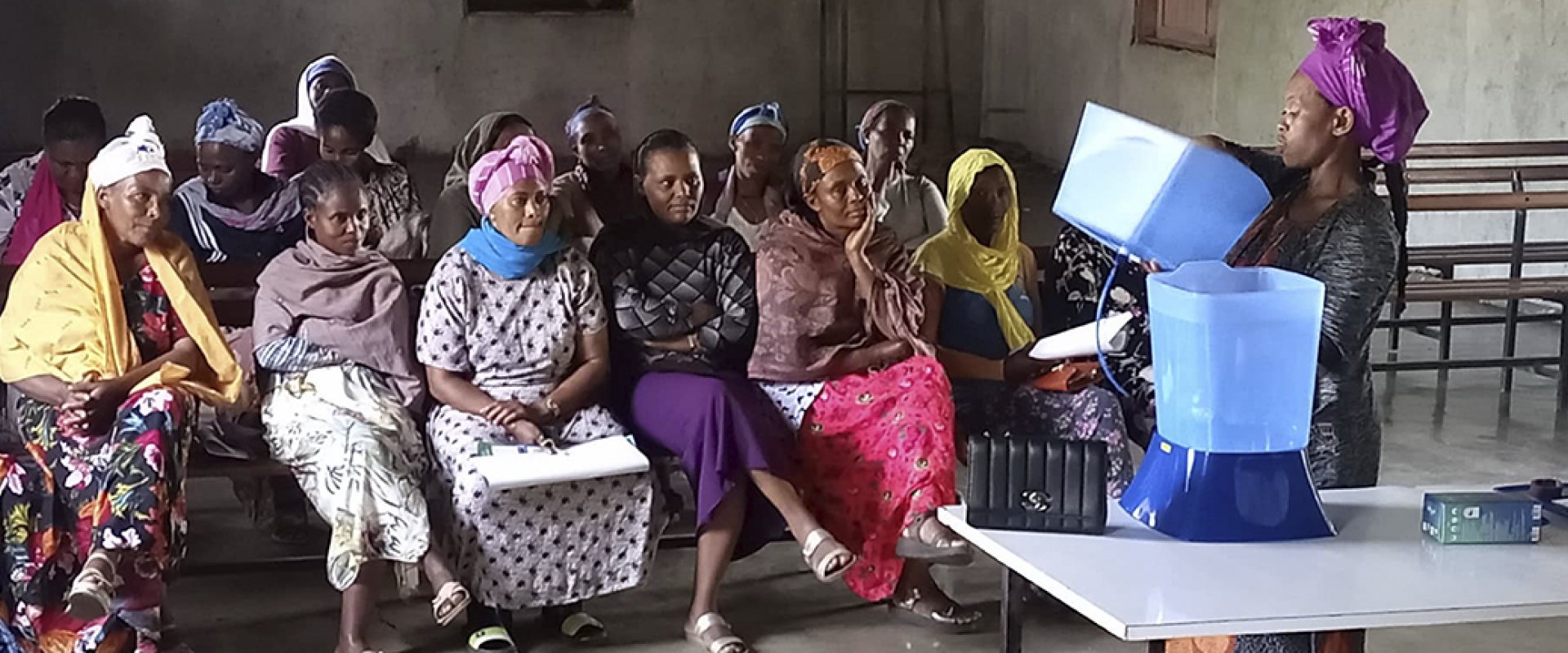 Nazava water filter deployed in Ethiopia